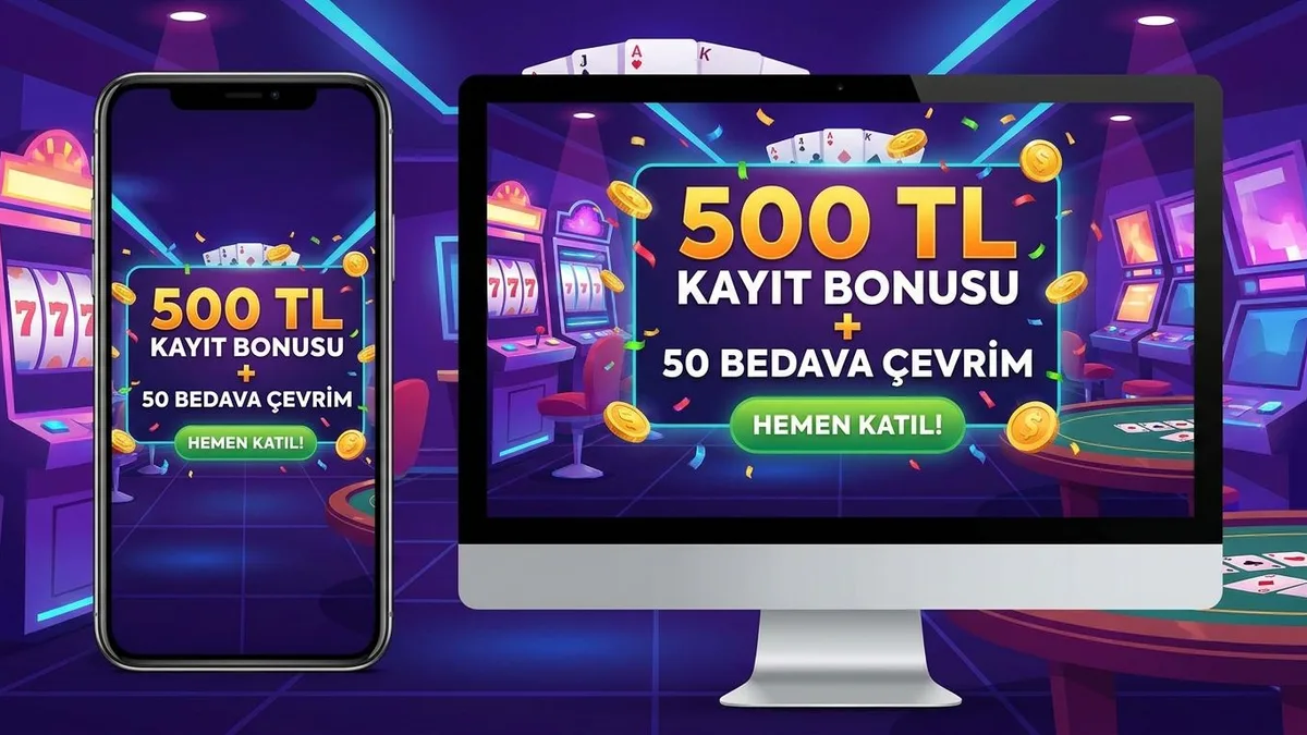 Bonuslu kayıt ekranı