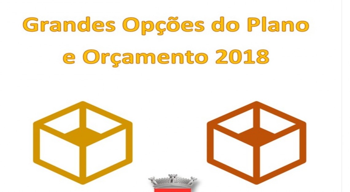 GRANDES OPÇÕES DO PLANO 2018